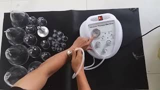 How to Use Body Shaping Vacuum Therapy Machine, tutorial
