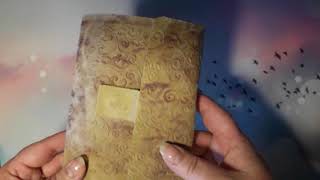 Carnet EFFET CUIR ! Un échec, mais je continue les expériences.