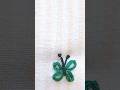 Easy Butterfly Embroidery 🦋 Simple Stitches, Soft Texture & Calm Handmade Moments