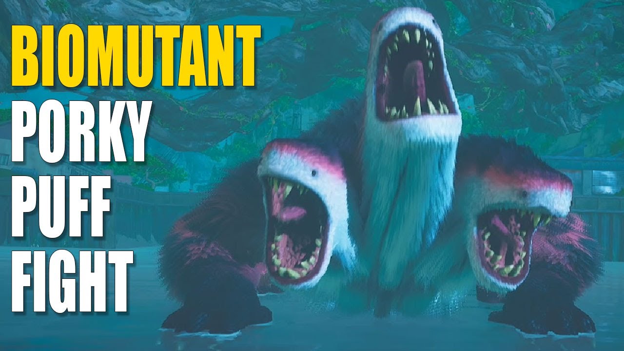 Biomutant - Porky Puff Worldeater Boss Fight