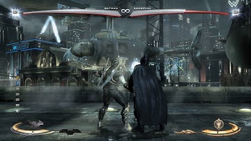 Injustice Gods Among Us - Practice with Batman (Gameplay)