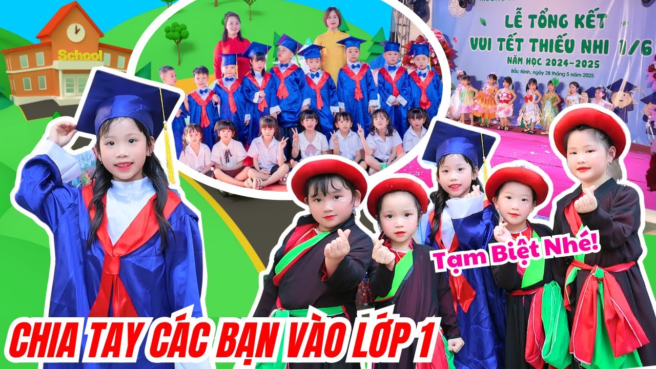 MiMi Nhảy Văn Nghệ Tổng Kết Xúc Động Chia Tay Các Bạn Lên Lớp 1 Và Vui Tết Thiếu Nhi Mùng 1/6