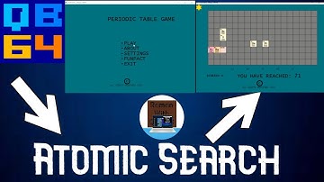 Atomic Search-Concept Game in QBASIC