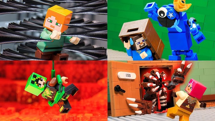 foursci on X: LEGO unveiled a $200 Minecraft set this morning - imagine a  ROBLOX one like this!  / X