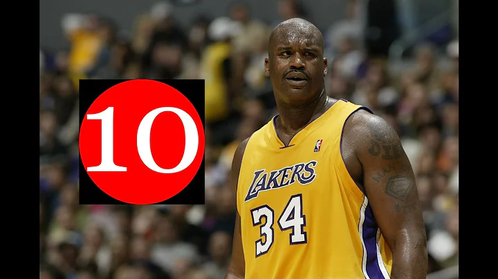 Shaquille O'neal Top 10 Plays of Career with Los Angeles Lakers