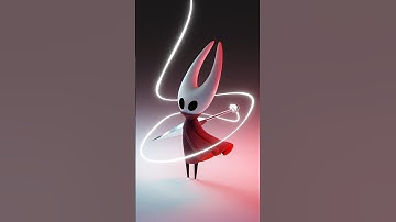 3D modeling Hornet from Hollow Knight, what should I model next? #blender #3Dart #graphicdesign
