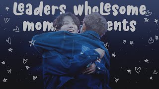 kpop leaders wholesome moments