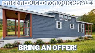 Celebrity For Sale! Upgraded TINY HOUSE with TWO DECKS, Dining, GRANITE, Loft! Incredible TINY HOME TOUR! 4K Wealth