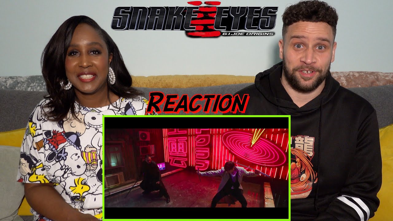 Snake Eyes G.I. Joe Origins (2021 Movie) - Henry Golding - Trailer Reaction!