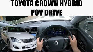 Toyota Crown Hybrid POV Drive