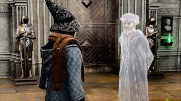 Collect the Field Guide Page for Grimbald Weft and Sir Affpuddle - Professor Binns - Hogwarts Legacy