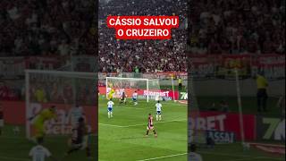 CÁSSIO SALVA O CRUZEIRO NA CABEÇADA DO SAMUEL LINO PARA O FLAMENGO #flamengo #mengaomalvadao