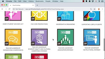 How to Find an NEA Micro-Credential
