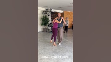 Small space tango - class Demo at Tangoholidays Rhön Susanne Rafael tangospirit.de #tangoargentino