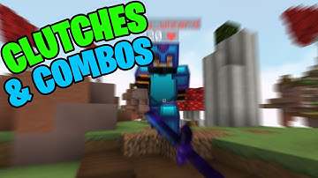 insane clutches and combos | Skywars Highlights