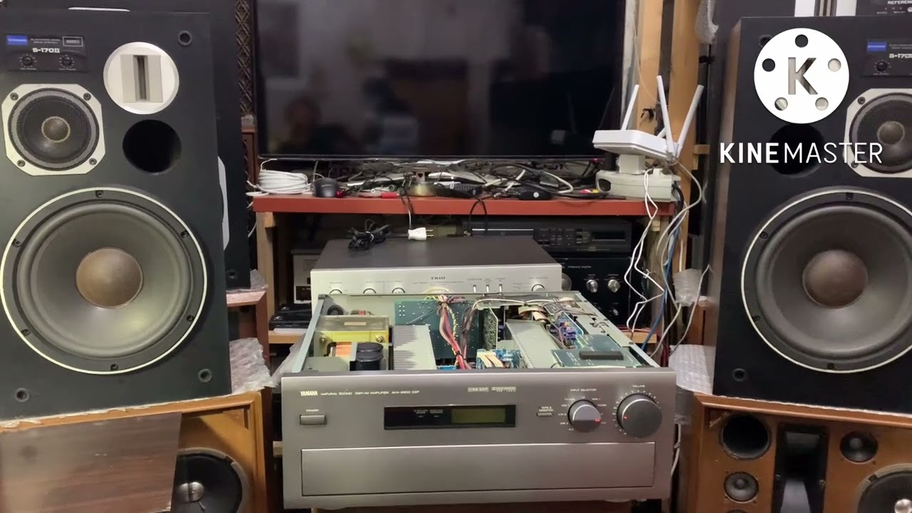 YAMAHA AVX-2200 DSP - YouTube