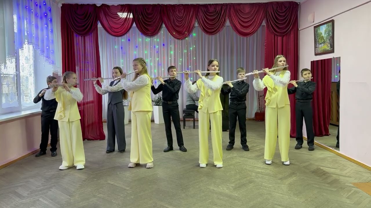 февраль 2026г. Ансамбль флейтистов Родничок