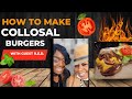 How To Make Amazing Collosal Hamurgers w/Special Guest R.E.D #hamburgerrecipe #burger