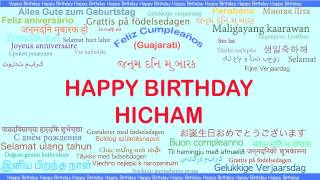 Hicham   Languages Idiomas - Happy Birthday