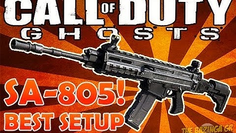 Call of Duty: Ghosts "SA-805 BEST CLASS SETUP" | BEST CLASS SETUPS! (COD Ghosts: Best Class Setups)