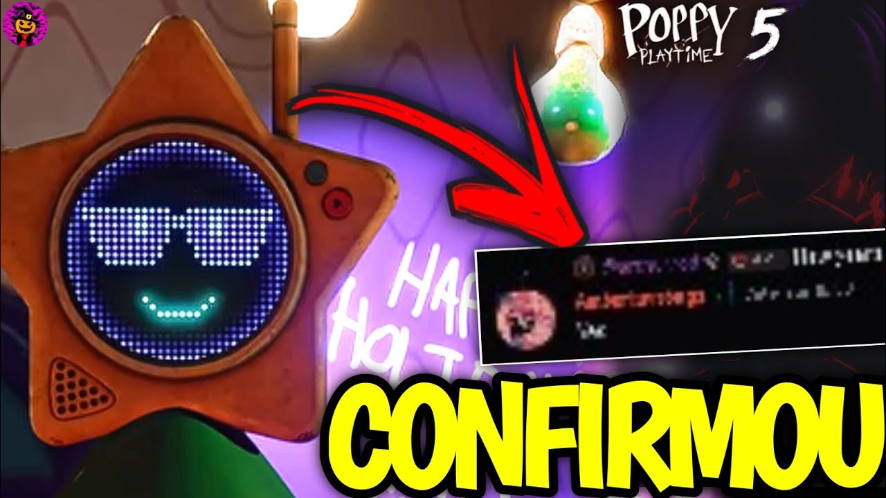 Nova FALA De DEV CONFIRMOU Nova IMAGEM De Poppy Playtime 5! Novo Video Da ESTRELA Esconde SEGREDOS!