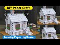 DIY Easy Paper House | Kagaj Ki Jhopdi  kaise Banaen | How To Make Paper House 🏠 | Origami House 