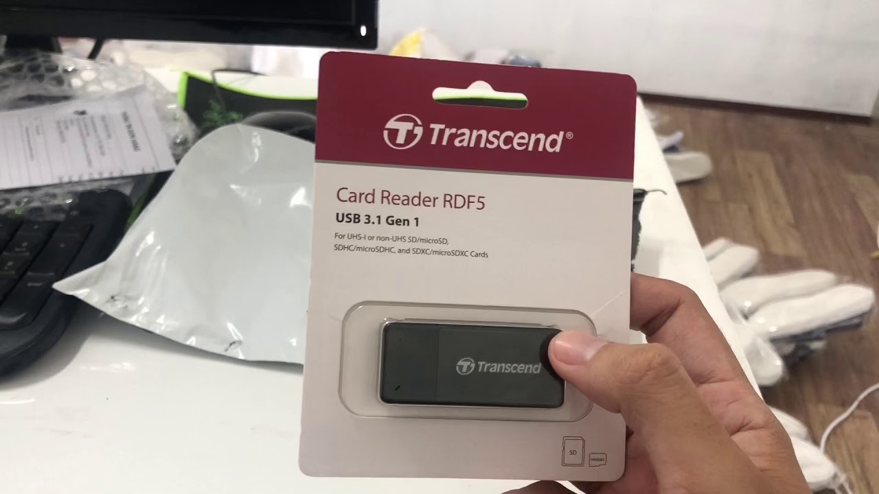 transcend thailand  2022 New  Review card reader Transcend RDF5K