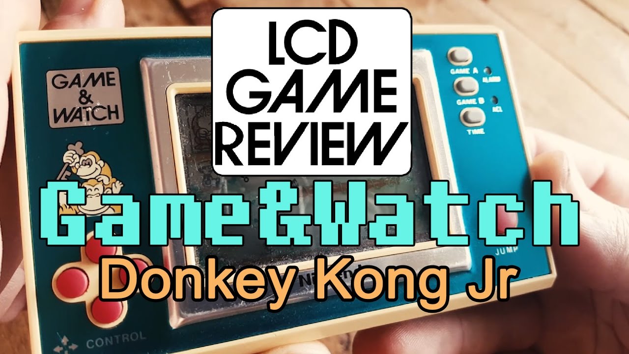 LCD Game Reviews - Game&Watch Donkey Kong Jr