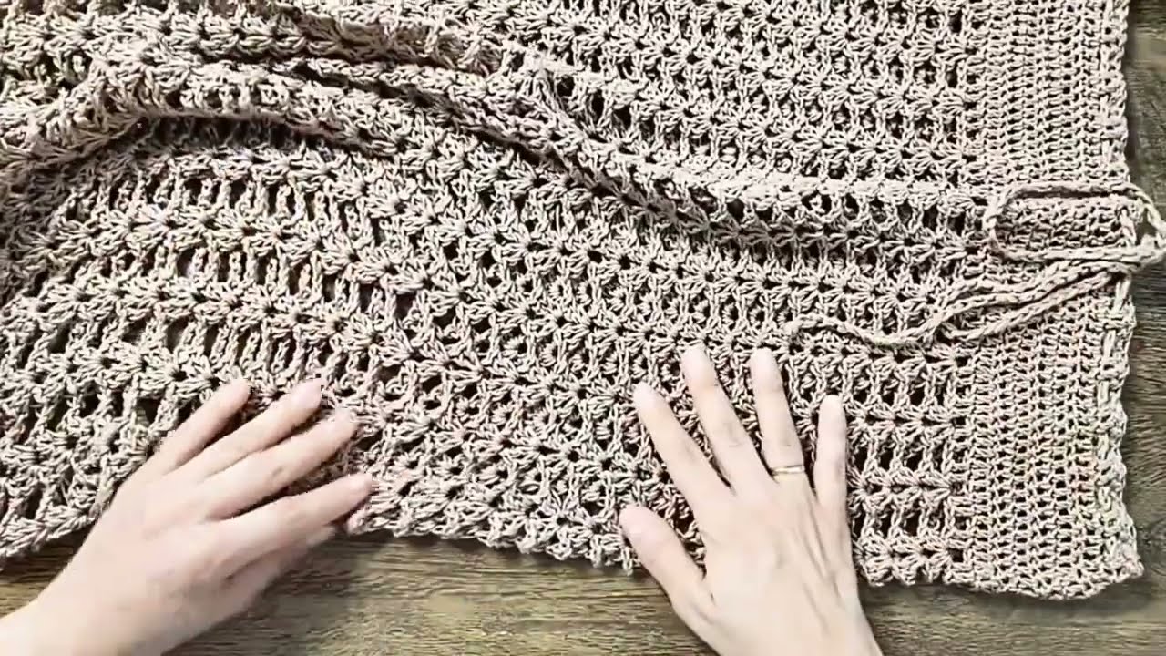 calça de crochê com modelagem perfeita para vestir bem(versão canhoto)#crochet