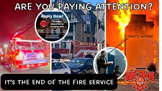 UNPRECEDENTED!  Never in my life have I seen this in the Fire Service!  And I Hope I Never Do Again!