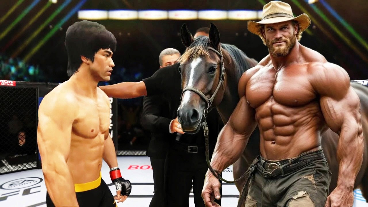 Bruce Lee vs. Horse Trainer (EA Sports UFC 4)