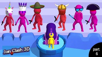 Join clash 3D - Gameplay Part 6 All Levels 47-52 Walkthrough (Android, iOS) 2022-2023