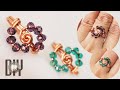 How to make tornado rose ring | Bead Jewelry | crystal | simple | DIY @LanAnhHandmade 969