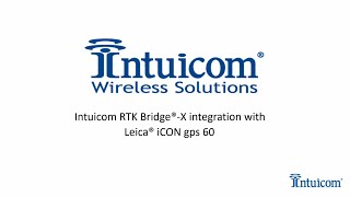 [RTK Bridge-X] RTK Bridge-X Setup with Leica iCG60 Base for Survey and Machine Control