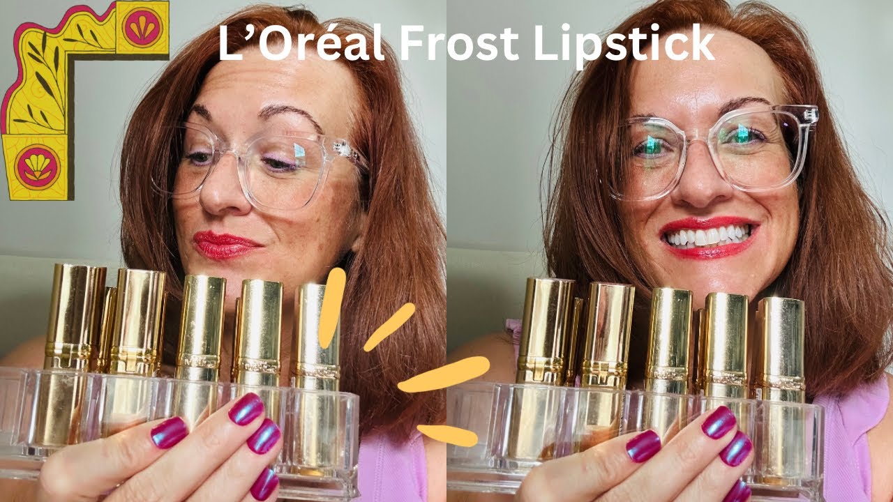 L Oreal Frost Lipstick Try On Review Pink s And Corals YouTube l-oreal-frost-lipstick-try-on-review-pink-s-and-corals-youtube