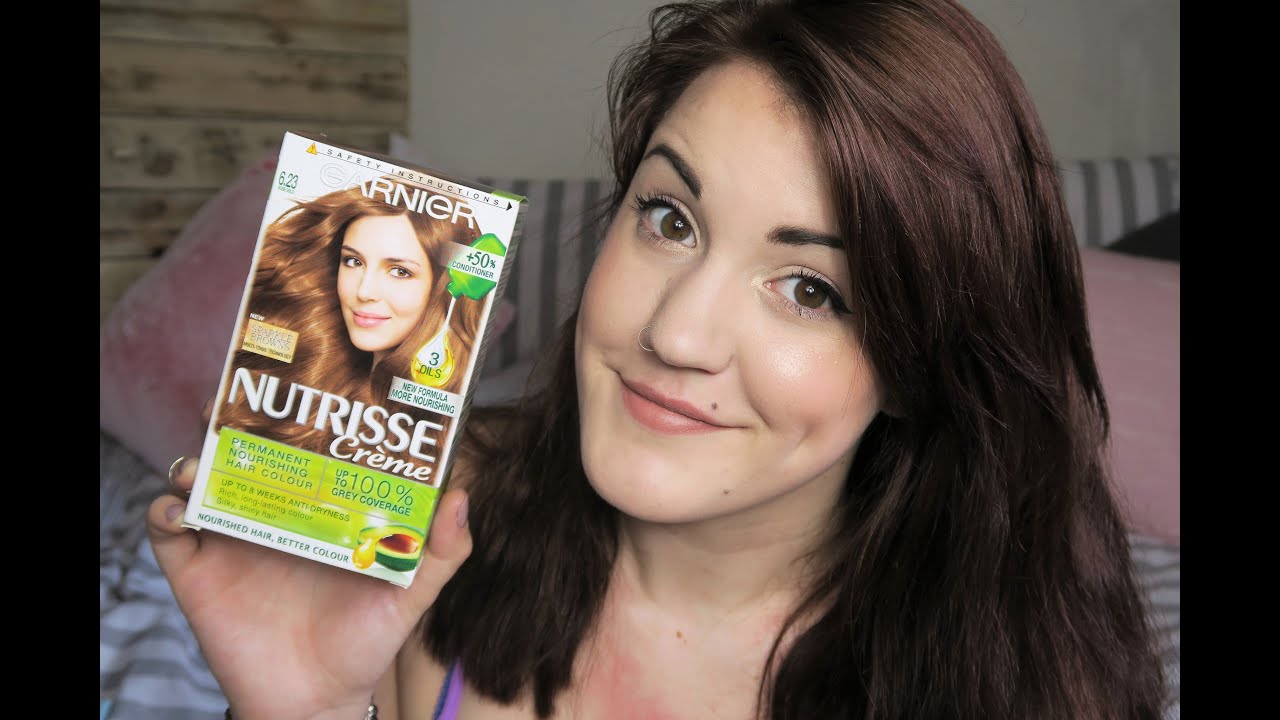 Dying My Hair Garnier Nutrisse Creme Review