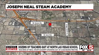 30 teachers reportedly leaving Neal STEAM Academy over issues with principal