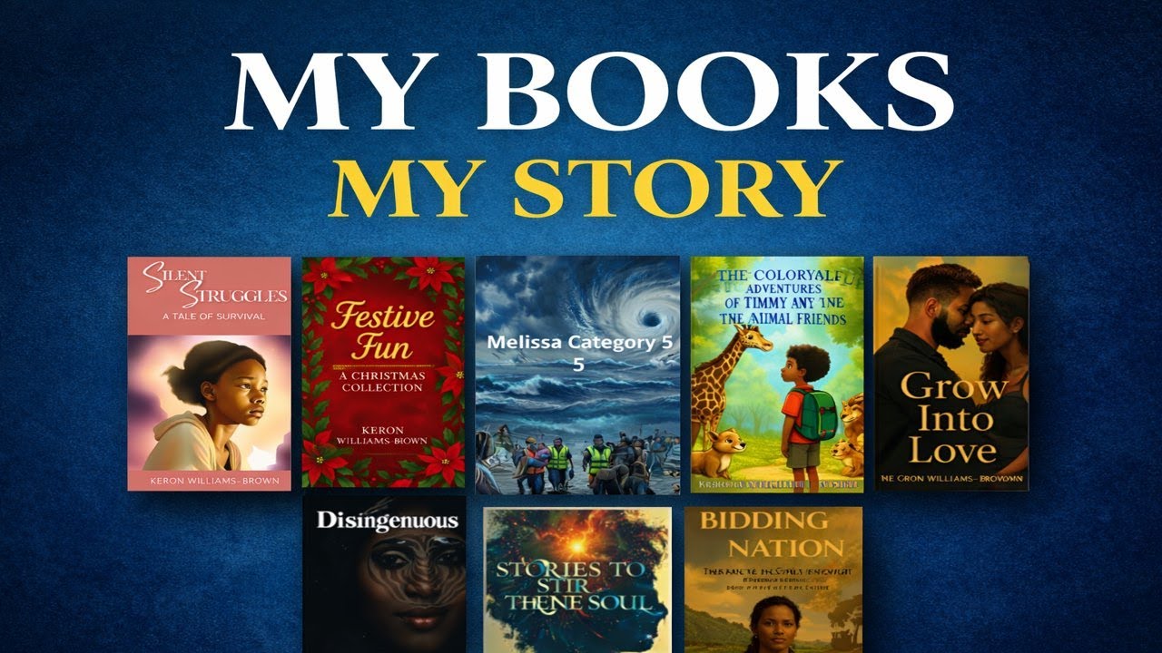 My Books, My Story | A Jamaican Author’s Journey