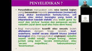 Apa Perbezaan Penyelidikan Kuantitatif dan Kualitatif