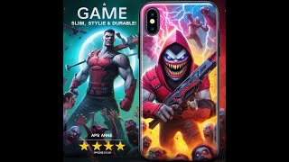 Why This iPhone X Case is a Gameanger Slim, Stylish & Durable!@Zazzle #zazzlemade #personalizedgifts