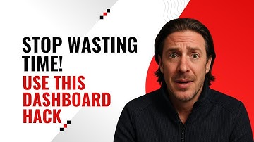 Stop Wasting Time! Use This Dashboard Hack