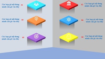 Cách thiết kế Slide PowerPoint chuyên nghiệp với 6 nội dung 3D khác nhau - Đình Quỳnh IT.