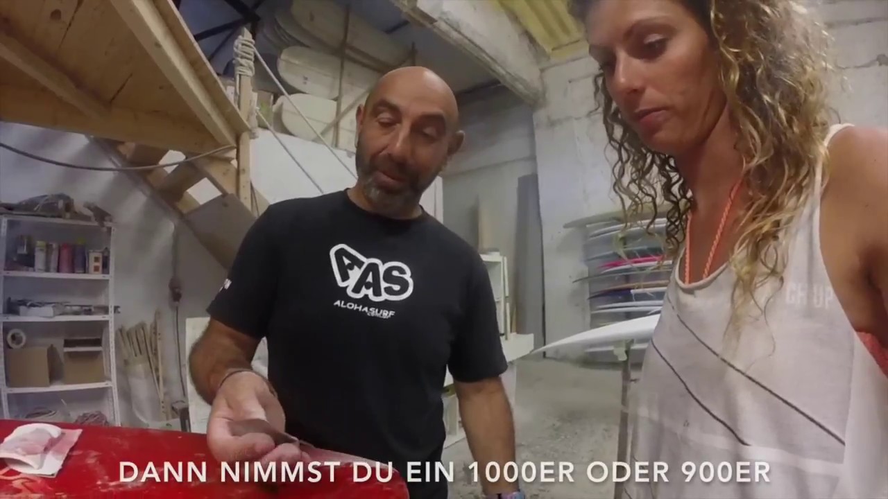 Repair your surfboard - Fatum Surfboards shows you how! (english/german)!
