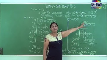 MSB 7 Maths Square and square root Ep 05