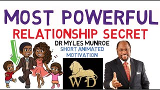 Dr Myles Munroe  FORGET IT, LOVE WON'T DO IT  THIS IS WHAT YOU REALLY NEED ⚠