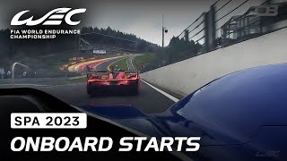 👀 All the Onboards of the Start! I 2023 6 Hours of Spa I FIA WEC