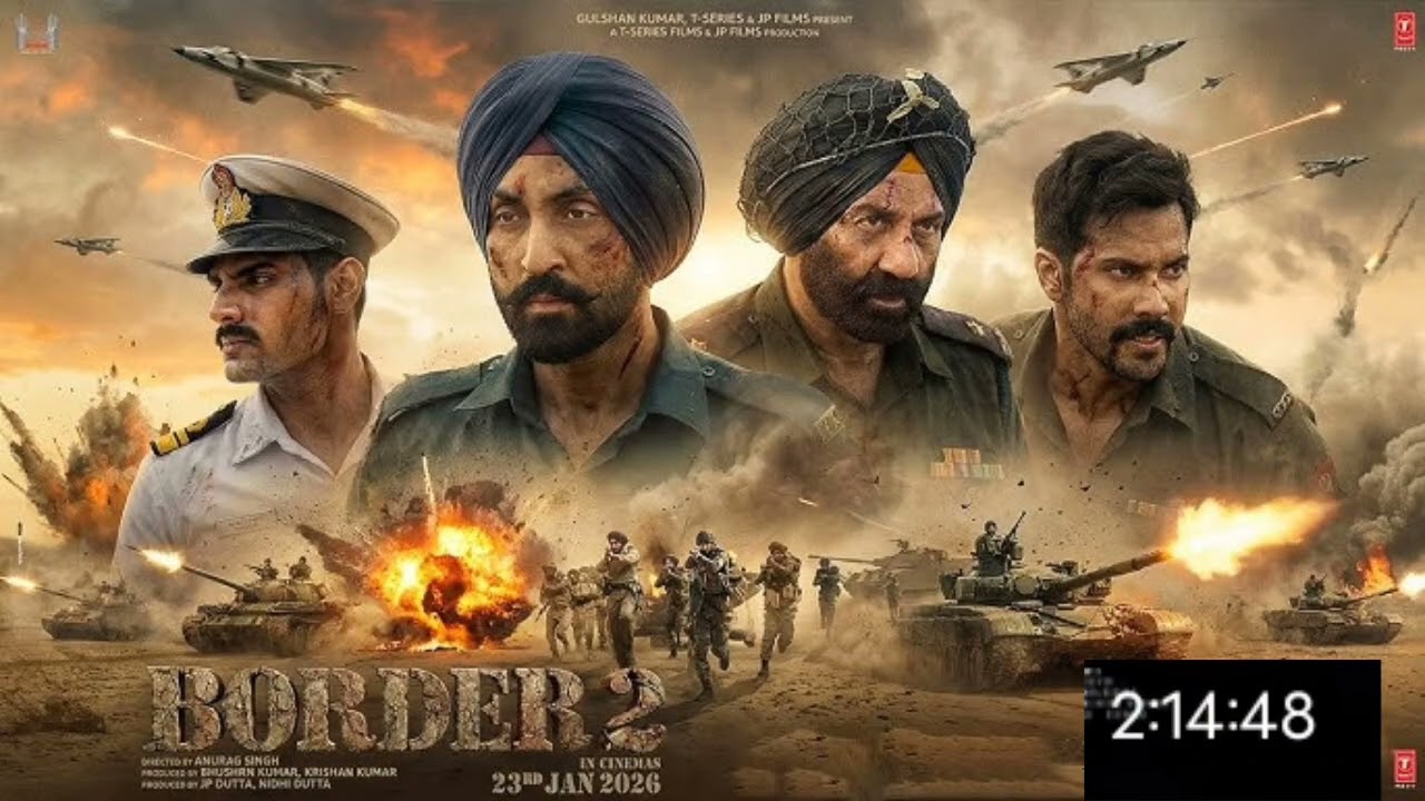 Border 2 Full Movie | New Hindi War Movie 2026 | Deshbhakti Action Film | HD