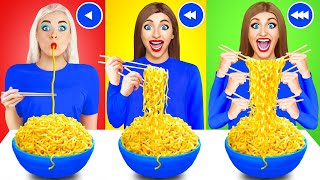 Tantangan Cepat Media Atau Lambat Makanan  Situasi Makanan Lucu Multi Do Food Challenge