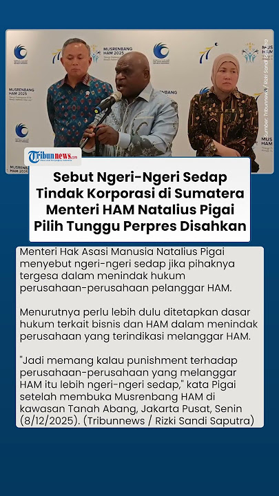 Download lagu Natalius Pigai Sebut Upaya Menindak Perusahaan Pelanggar HAM Terasa 'Ngeri-ngeri Sedap'