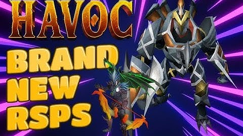 Server Showcase On This Amazing New Custom Rsps! *HAvoc* + giveaway [Custom Rsps] New Rsps 2023!